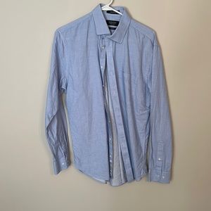 Nordstrom light blue trim fit dress shirt